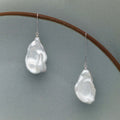 PAMPRES ARGENTÉS - perlas barrocas 15mm - plata 925