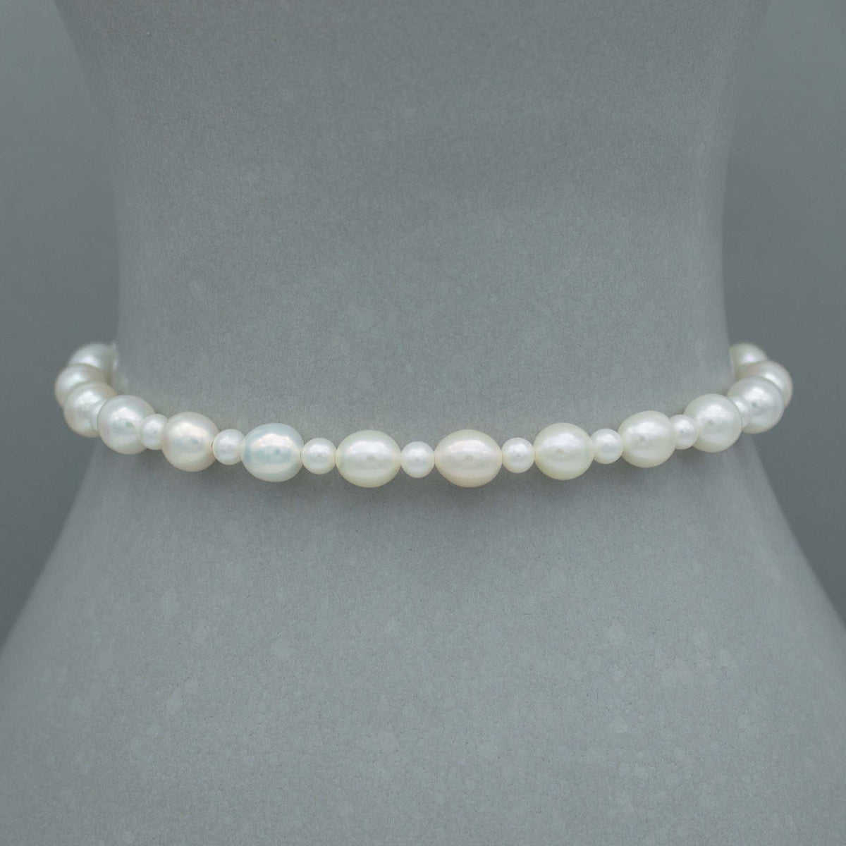 COQUETTERIE BAROQUE  - mixed pearls - 18k gold