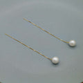 COMÈTES SÉLÉNÉES DORÉES - perlas barrocas redondas 9mm - oro 18k